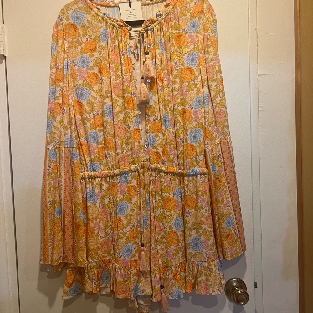 SPELL FLORAL ROMPER
